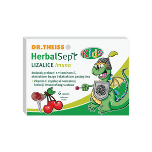 Dr. Theiss Herbalsept Kids Lizalice Imuno - višnja 6 komada