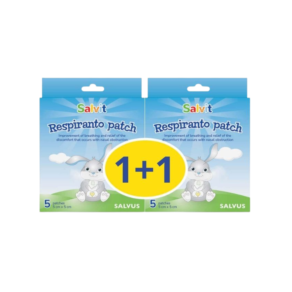 Salvit Respiranto Patch 5 kom 1+1 GRATIS