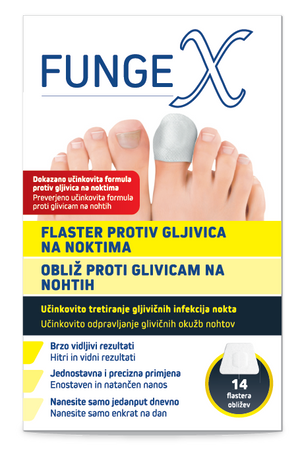 FungeX flaster protiv gljivica na noktima 14 komada