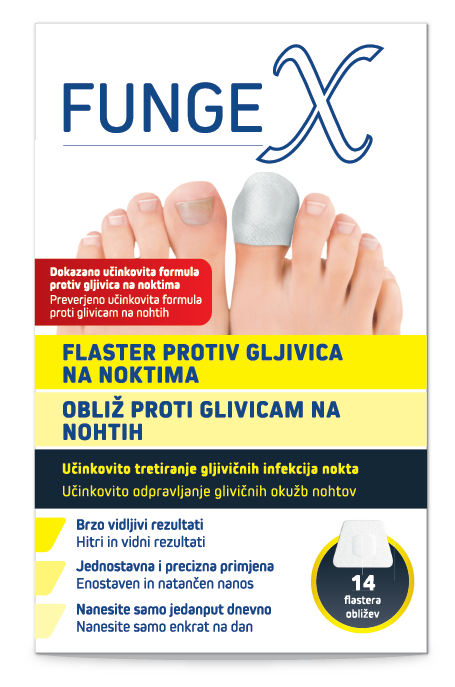FungeX flaster protiv gljivica na noktima 14 komada
