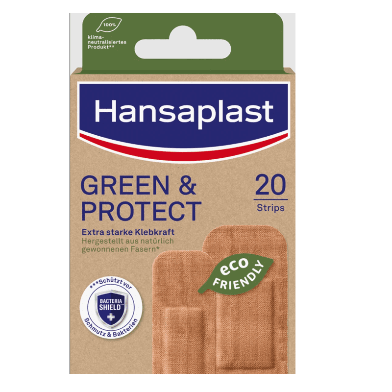 Hansaplast Green & Protect flasteri 20 komada