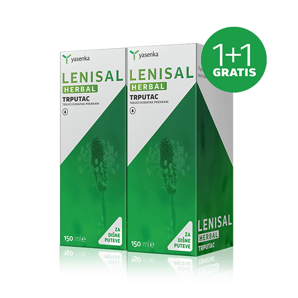 Yasenka Lenisal Herbal Trputac 150 ml 1+1 GRATIS – Apoteka.hr