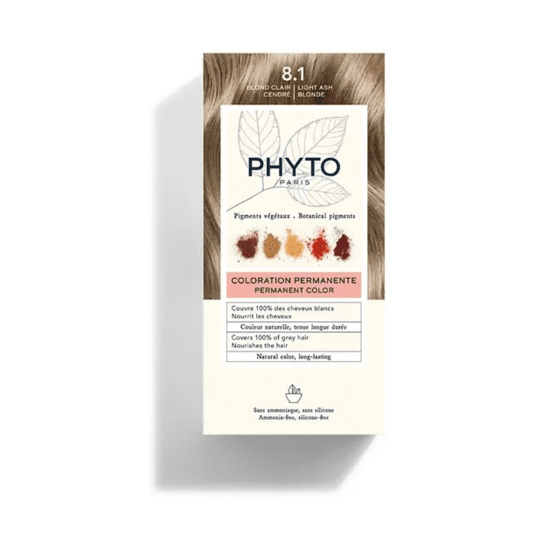 Phyto Phytocolor boja za kosu br. 8,1 - pepeljasto plava 40 ml