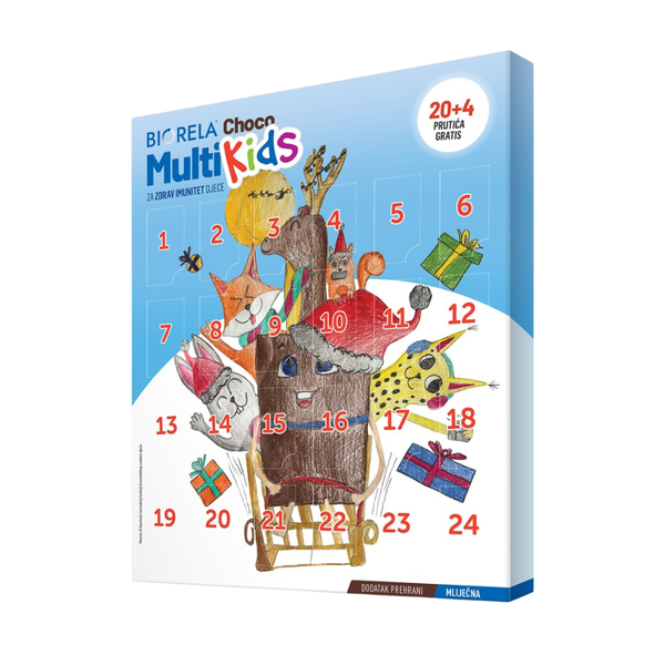 Biorela® Choco Multi Kids 20 komada