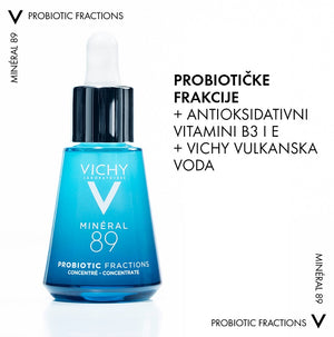 Vichy Mineral 89 Probiotic Fractions Regenerirajući i obnavljajući serum 30 ml