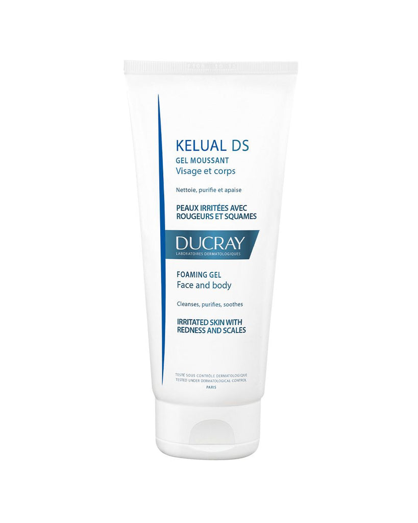 Ducray Kelual DS pjenušavi gel za lice i tijelo 200 ml
