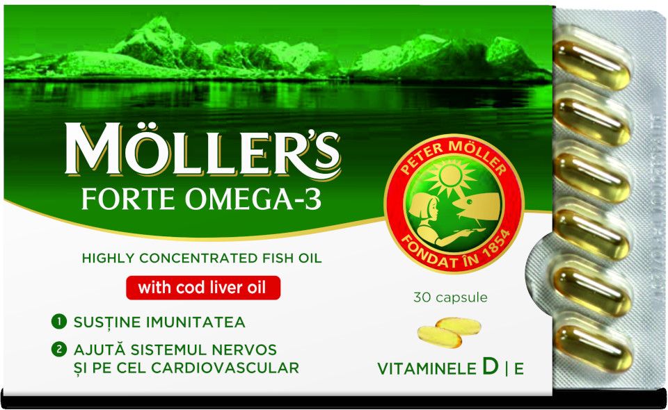 Mollers Omega 3 forte 150 kapsula