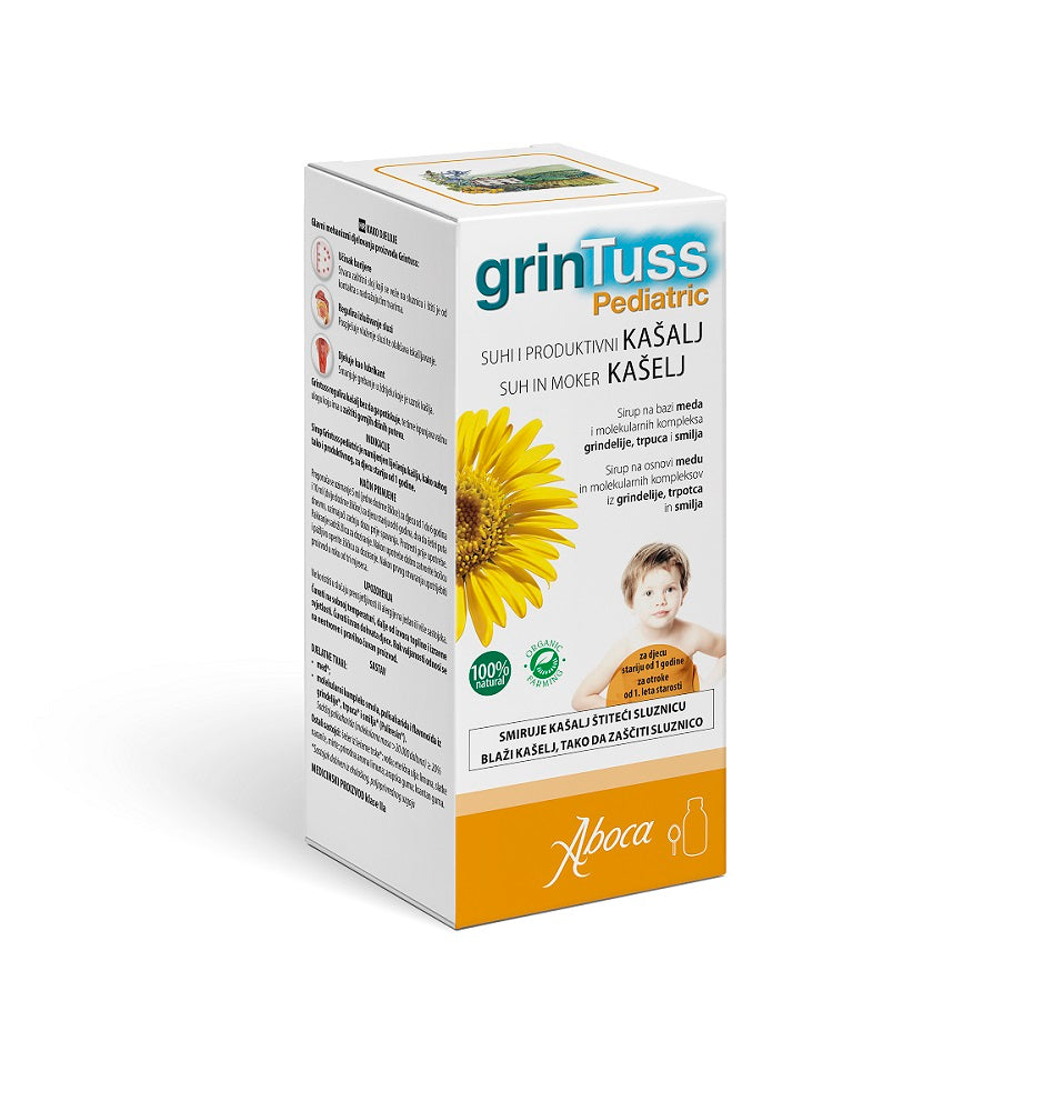 GrinTuss Pediatric, sirup protiv kašlja za djecu 128g