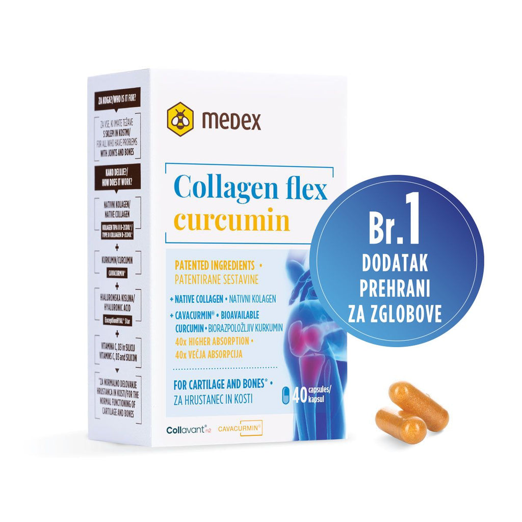 Medex Kolagenflex kurkumin 40 kapsula