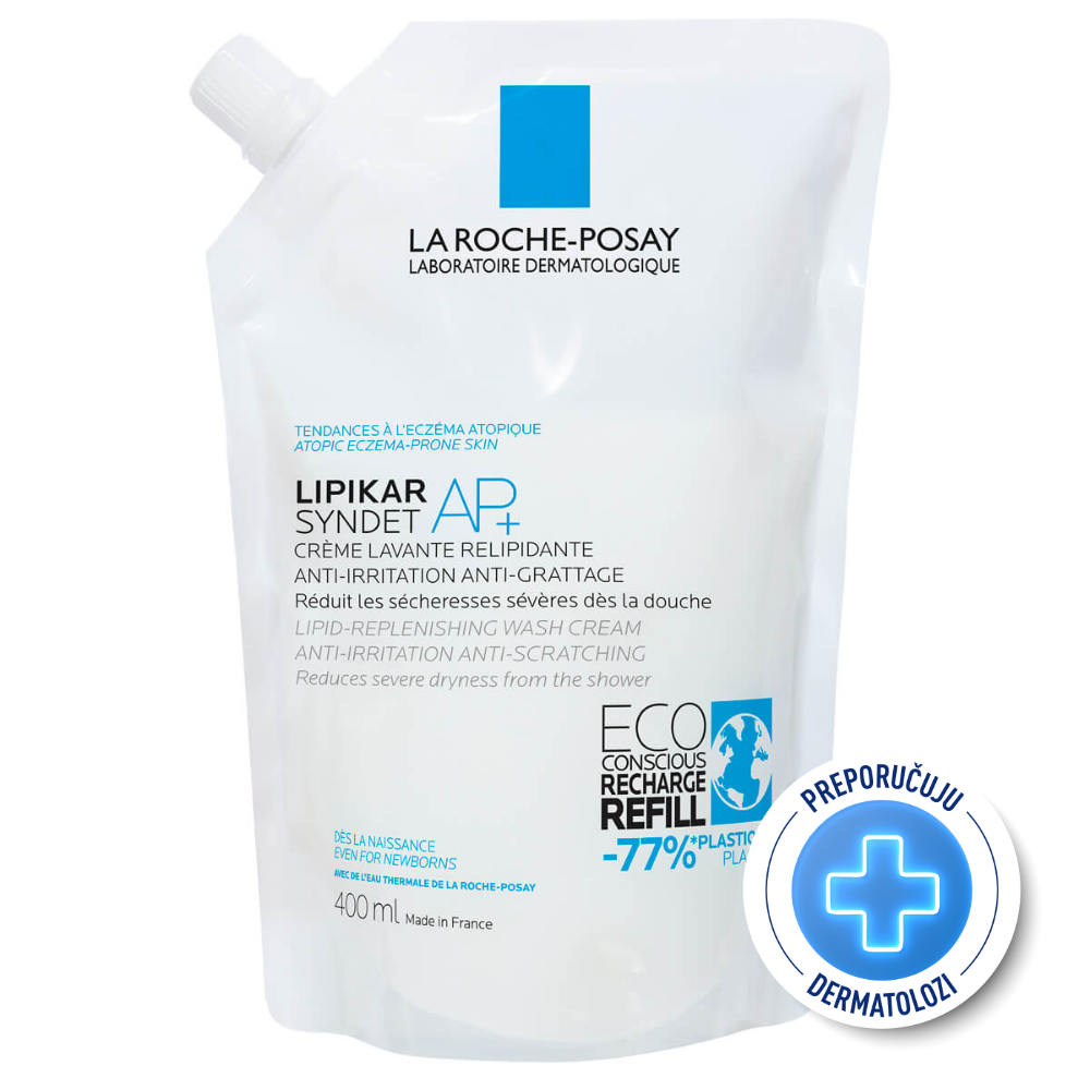 La Roche-Posay Lipikar Syndet AP+ 400 ml REFILL