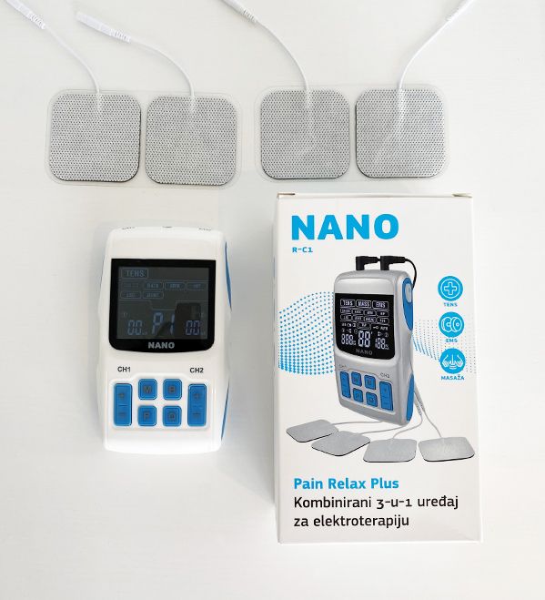 NANO Pain Relax Plus RC1 uređaj za elektroterapiju