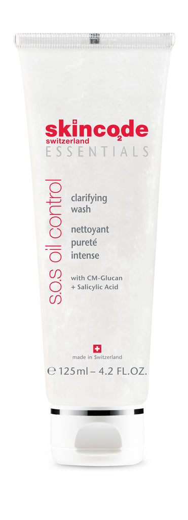 Skincode Essentials S.O.S oil control gel za pranje 125 ml