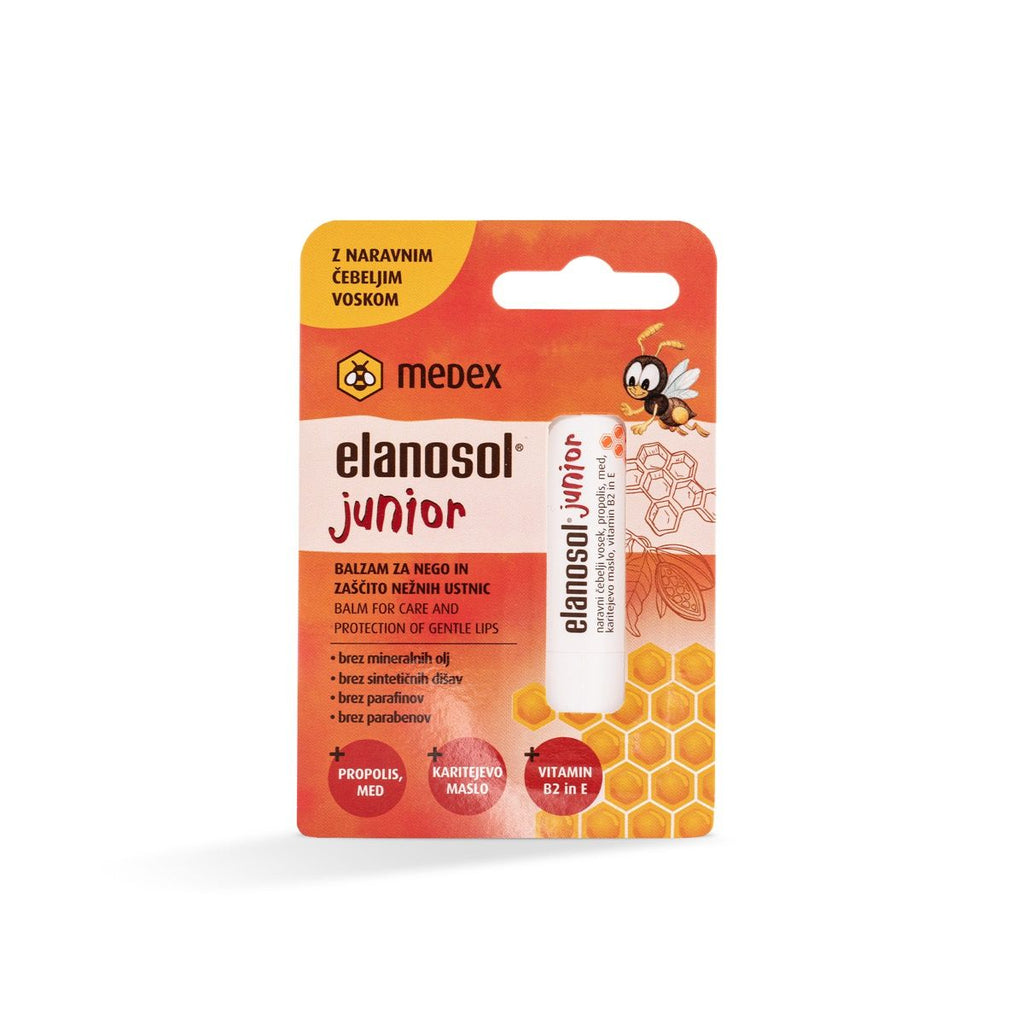 Medex Elanosol Junior balzam za usne 4,5 g