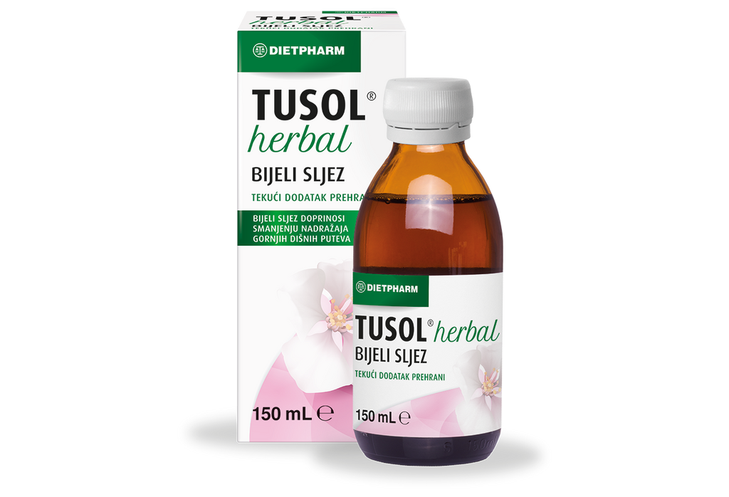 Dietpharm Tusol Herbal bijeli sljez 150 ml