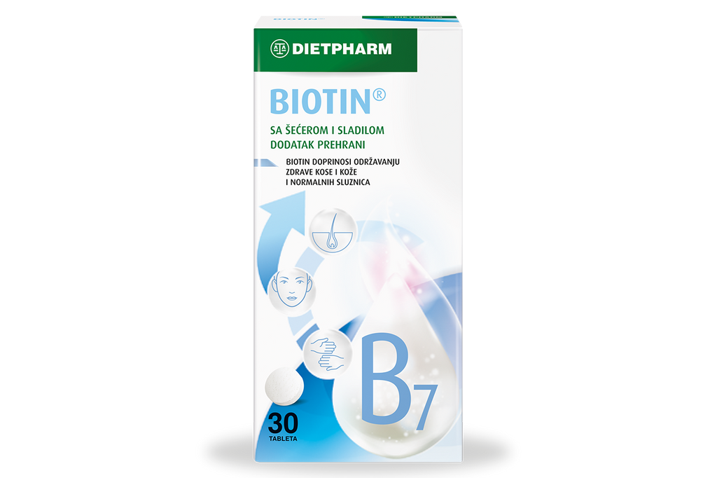 Dietpharm Biotin® 30 tableta