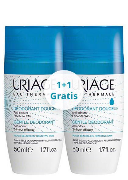 Uriage Deo Roll-on 50 ml 1+1 GRATIS