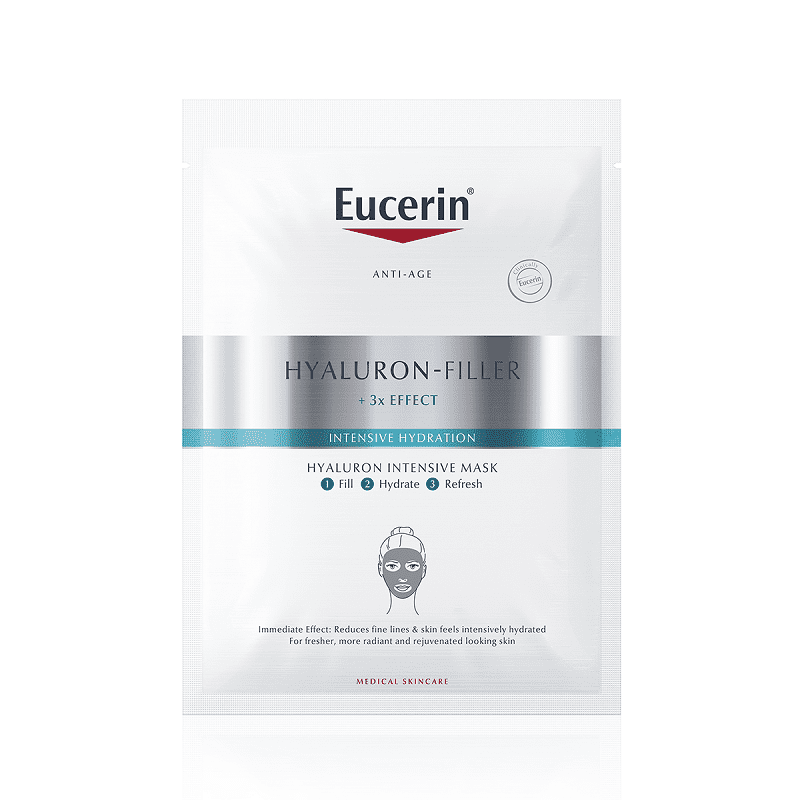 Eucerin Hyaluron-Filler 3x EFFECT maska za intenzivnu hidrataciju 1 kom