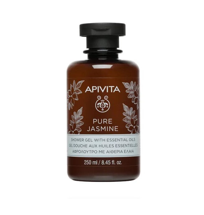 Apivita Pure Jasmine gel za tuširanje s esencijalnim uljima 250 ml