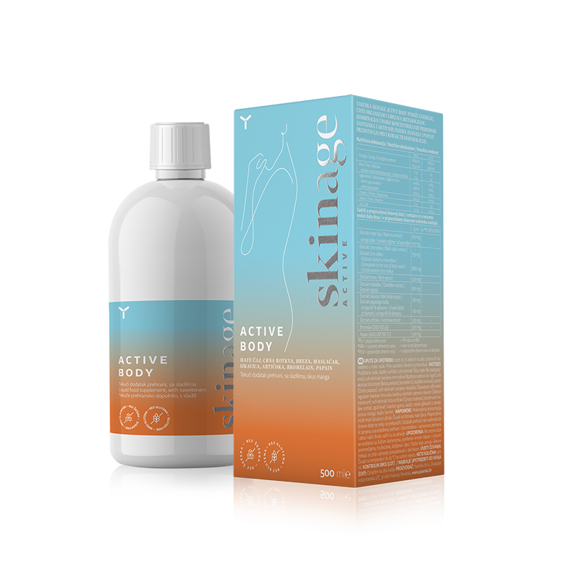 Yasenka Skinage Active Body Detoks 500 ml