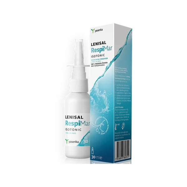 Yasenka Lenisal RespiMar isotonic 30 ml – Apoteka.hr