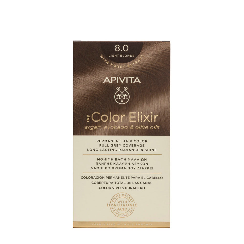 Apivita My color elixir boja za kosu N8.0