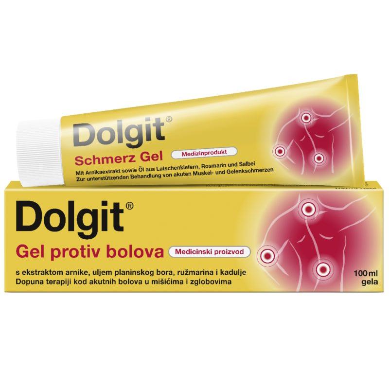 Dr. Theiss Dolgit gel protiv bolova, 100 ml