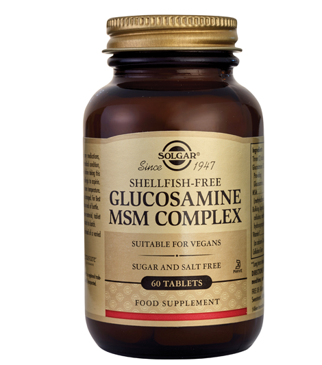 Solgar Biljni glukozamin / MSM kompleks 60 tableta