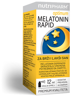 Nutrpharm Melatonin rapid oralni sprej 12 ml
