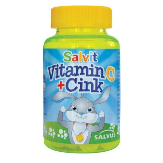 Salvit Vitamin C + Cink žele bomboni 60 kom