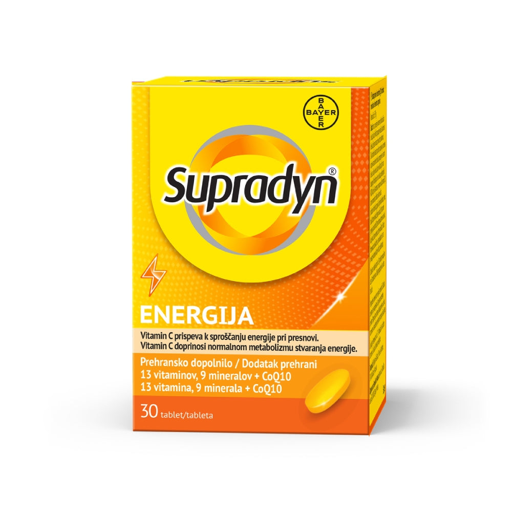 Supradyn Q10 energija 30 tableta