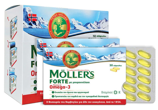 Mollers Omega 3 forte 150 kapsula