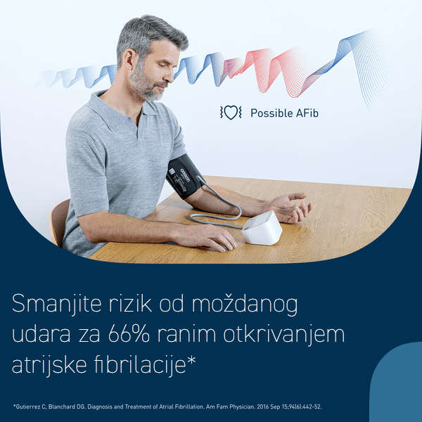 Omron M3 Comfort AFib tlakomjer za nadlakticu sa adapterom