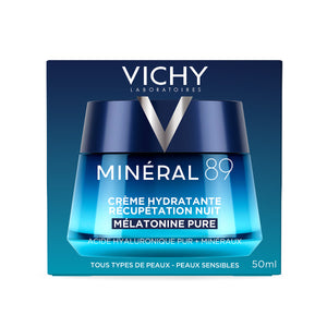 Vichy Mineral 89 Noćna krema za obnavljanje hidratacije 50 ml