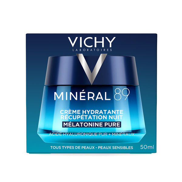 Vichy Mineral 89 Noćna krema za obnavljanje hidratacije 50 ml