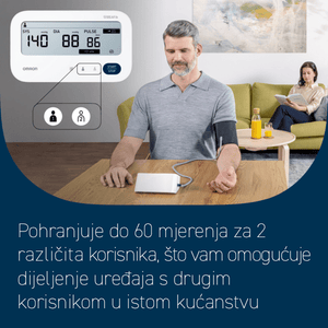 Omron M3 Comfort AFib tlakomjer za nadlakticu sa adapterom