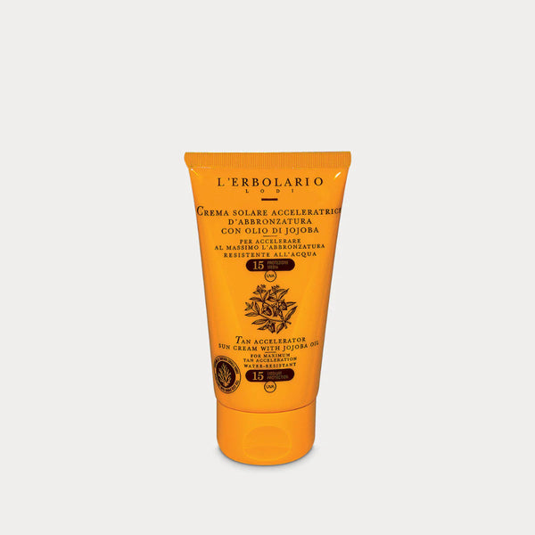 L'Erbolario Sun krema za ubrzano tamnjenje SPF 15+ 75 ml