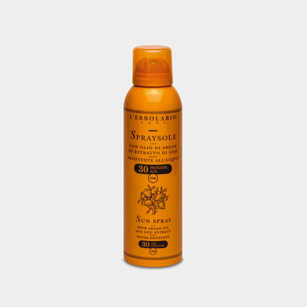 L'Erbolario Sun sprej argan i goji SPF30+ 150 ml