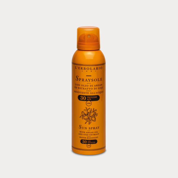 L'Erbolario Sun sprej argan i goji SPF30+ 150 ml