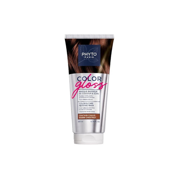 Phyto Color Gloss maska za obojenu kosu - kestenjasta 200ml