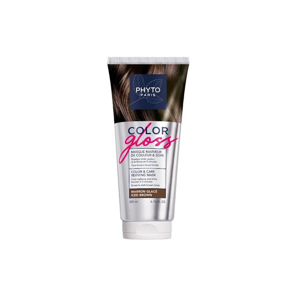 Phyto Color Gloss maska za obojenu kosu - hladno smeđa 200ml