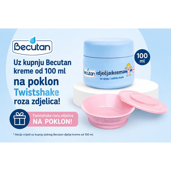 Becutan krema 100 ml + Twistshake zdjelica GRATIS