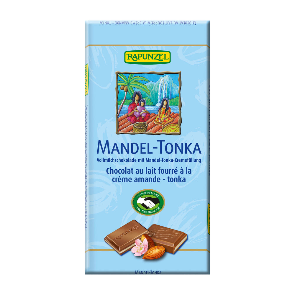 Biovega Čokolada s bademima i tonka sjemenkama 100 g