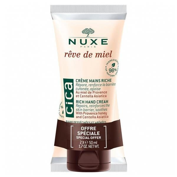Nuxe Reve de Miel Cica krema za ruke 2x50 ml