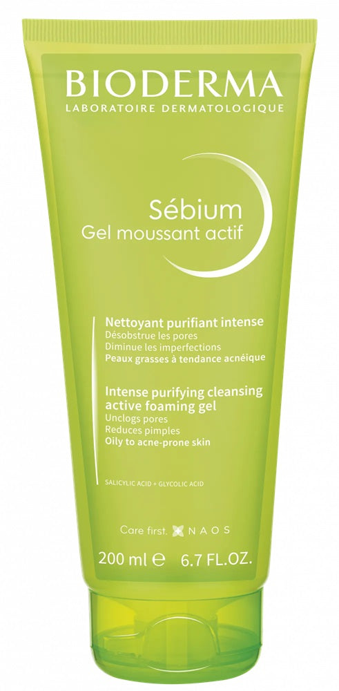 Bioderma Sebium Gel moussant actif 200 ml