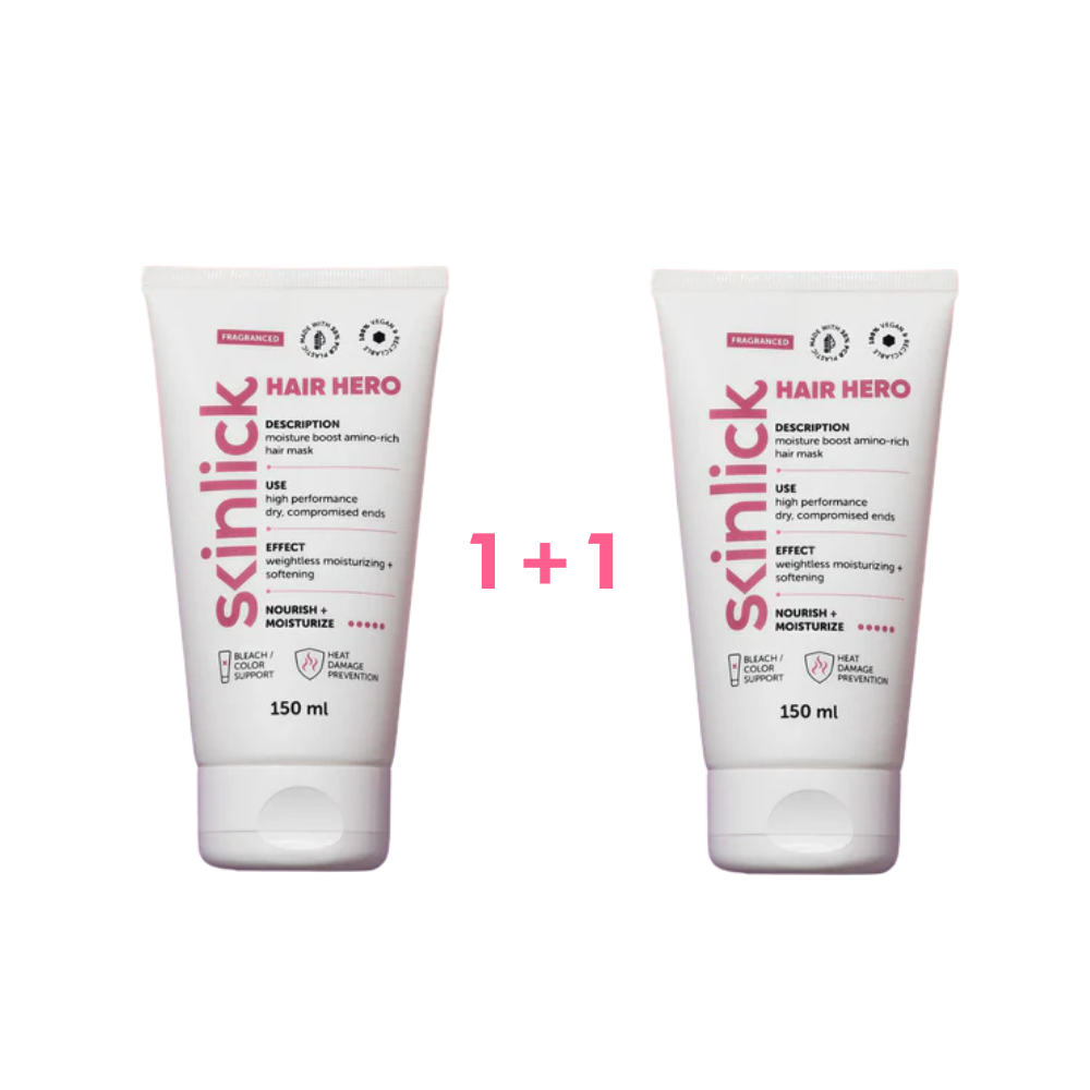 Skinlick Hair Hero hair mask 150 ml 1+1 GRATIS