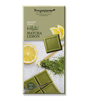Biovega Bijela čokolada matcha & limun 70 g
