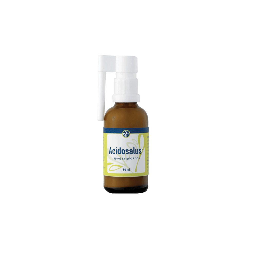 Acidosalus Sprej za grlo i nos 50 ml