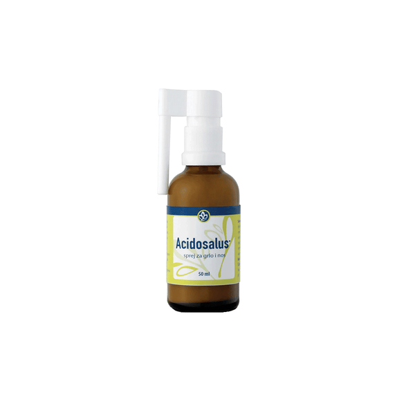 Acidosalus Sprej za grlo i nos 50 ml