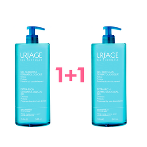 Uriage Ekstra-bogati dermatološki gel za tuširanje 1000 ml 1+1 GRATIS