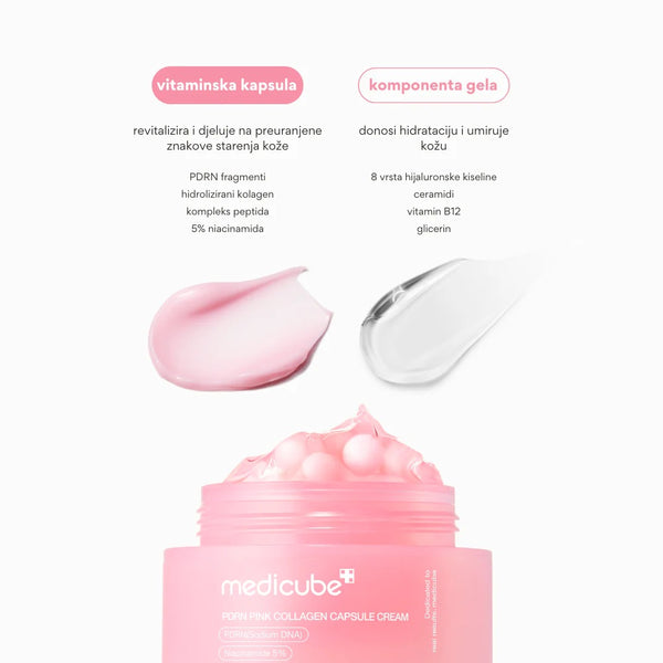 Medicube PDRN Pink Collagen Capsule Cream 55 g